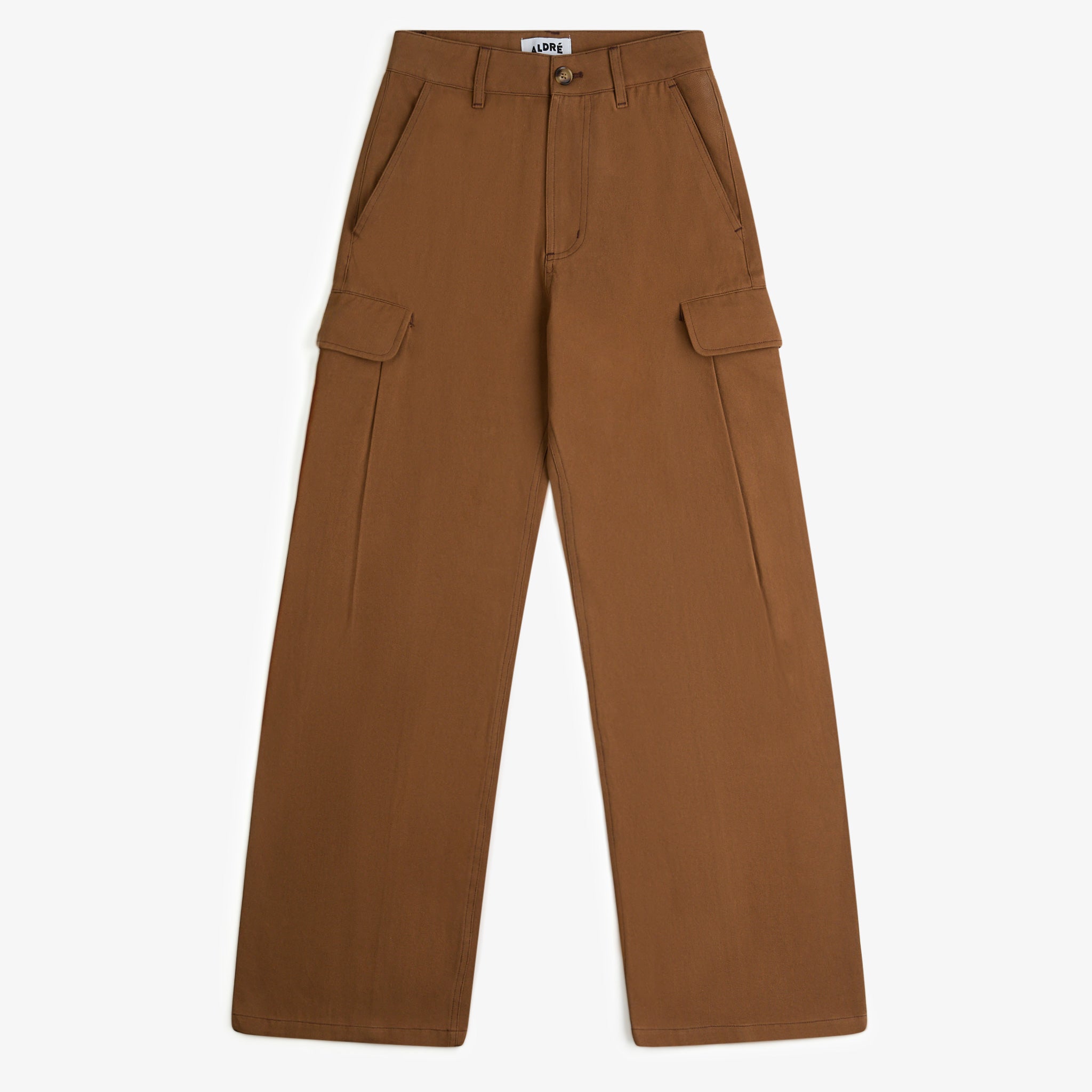 Pleated Canvas Pants